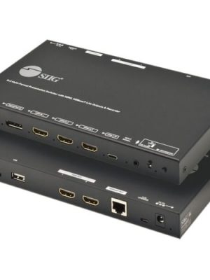 5X3 MULTI-FORMAT PRESENTATION SWITCHER & RECORDER