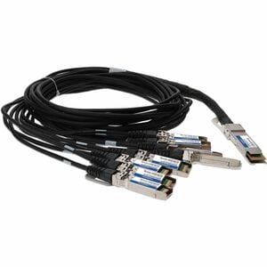Addon MSA AND TAA COMP DAC 2.5M 200GBASE-CU QSFP-DD 200G TO 8XSFP28 QDD8SFP28PDAC2-5M-AO
