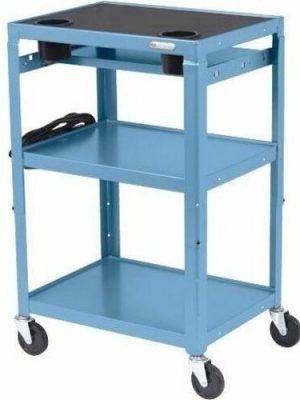MOBILE INSTRUCTOR CART CABINET 6OUT ELECTRICAL SKY