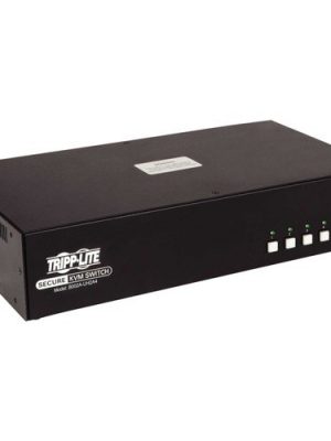 SECURE KVM SWITCH 4-PORT 4K30HZ DUAL-MONITOR HDMI NIAP PP3.0 TAA