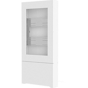 43IN PORTRAIT FLOOR KIOSK WHITE