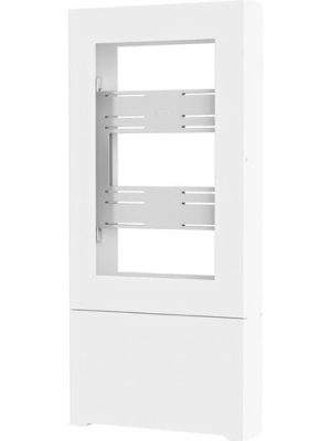 43IN B2B PORTRAIT FLOOR KIOSK WHITE