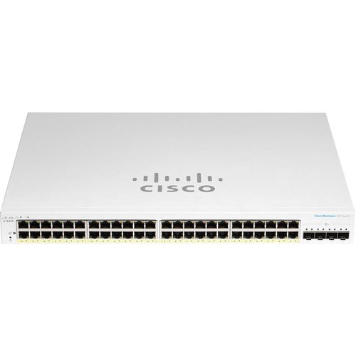 Cisco CBS220 SMART 48-PORT GE 4X1G SFP CBS220-48T-4G-NA