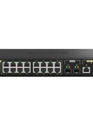 RACKMOUNT SW QSW-M2116P-2T2S-US MICROCHIP VSC7448-02 4GB DDR3 16P