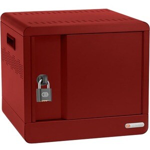 10X CUBE MICRO STATION SPECIAL PADLOCK RED W/SBC LOGO