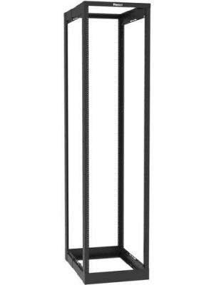 45RU 4POSTRACK ADJDEPTH23 -42 THREADED RAILS BLACK
