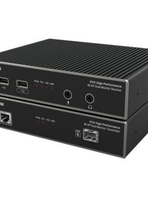 KVM EXT CATX/FIBER DH 4K DP USB 2.0 HUB SERIAL AUDIO LOCAL VIDEO