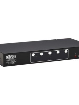 DISPLAYPORT KVM SWITCH 4-PORT DUAL-DISPLAY 4K60HZ USB 3.2 GEN 1