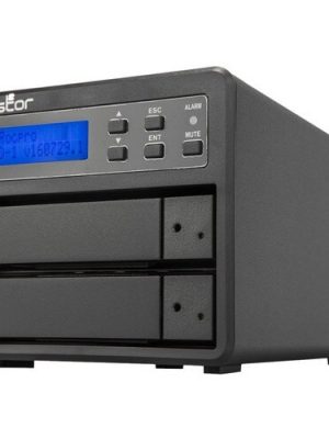 16TB 2X8TB ROCPRO U33 RAID USB 3.2 GEN 2 72K 10GBPS RAID 0/1 TAA