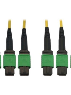 30M FIBER OPTIC CBL 40/100G SMF 9/125 3X8F MTP/MPO-APC OS2 F/F