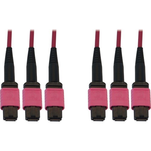 10M FIBER OPTIC CBL 40/100/400G MMF 50 OM4 3X8F MTP/MPO-PC F/F