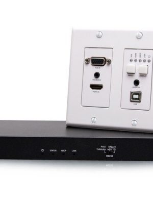 C2G HDMI HDBASET + VGA 3.5MM  USB-B TO A - TX TO RX