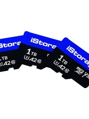 ISTORAGE MICROSD CARD 1TB 3 PACK