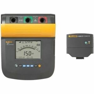 10KV INSULATION TESTER KIT MAIN UNIT HARD CASE FLUKE VIEW FORMS MAN