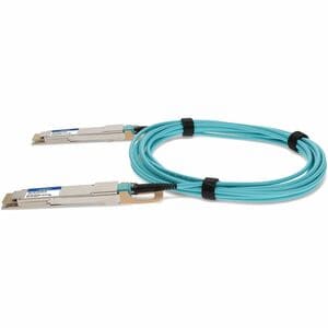 Addon CISCO QDD-400-AOC10M COMP AOC TAA 400G QSFP-DD ACTIVE FIBER 10M QDD-400-AOC10M-AO