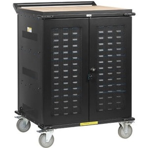 SAFE-IT UV LOCKING STORAGE CART FOR MOBILE DEVICES AV EQUIPMENT