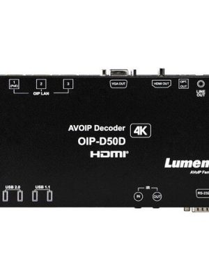 LUMENS 1G 4K AV OVER IP DECODER