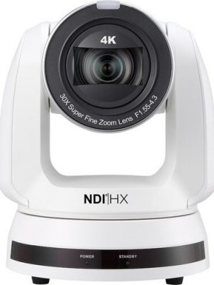 LUMENS 30X OP. ZM 4K IP PTZ VIDEO CAMERA WHT