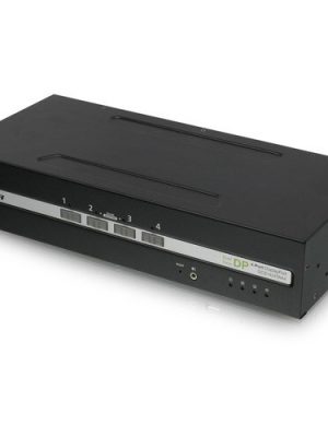 4-PORT DUAL VIEW DISPLAYPORT SECURE KVM SWITCH W/AUDIO