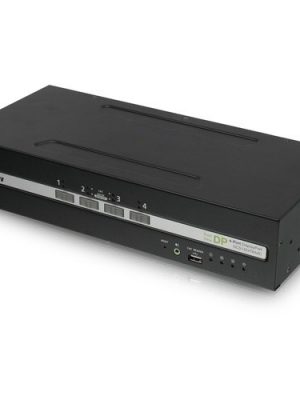 4-PORT DUAL VIEW DISPLAYPORT SECURE KVM SWITCH W/AUDIO  CAC SUP