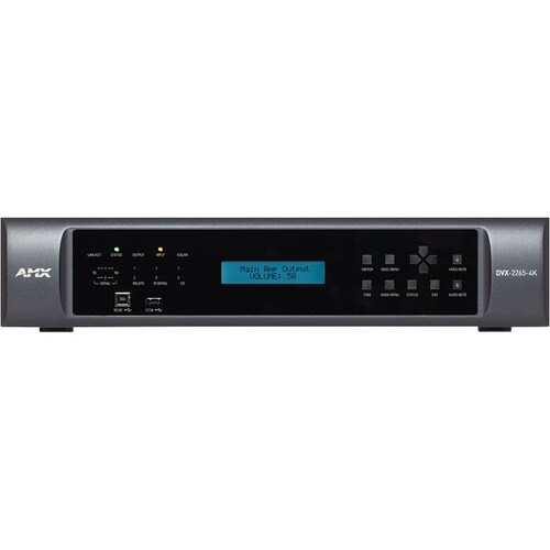 DVX-2265-4K-TAA DVX 6 X 2+1 ALL-IN-ONE PRESENTATION SWITCHER