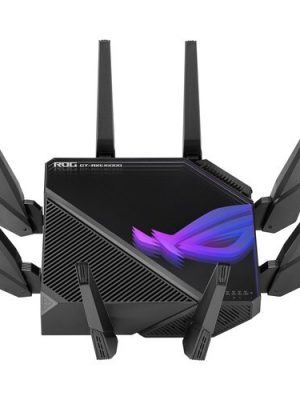 ASUS ROG RAPTURE WIFI 6E ROUTER QUAD-BAND 6G READY DUAL 10G PORT