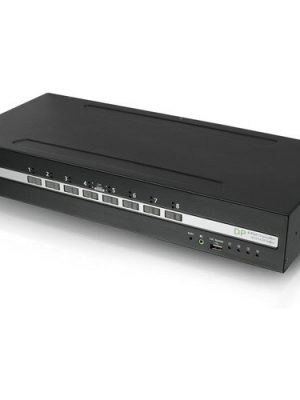 8-PORT DUAL VIEW DISPLAYPORT SECURE KVM SWITCH W/AUDIO