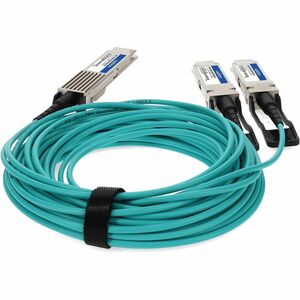 Addon MSA AND TAA COMP AOC 5M 200G-AOC QSFP28-DD/2XQSFP28 850NM QDD-200G-2Q28-O5M-AO