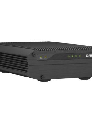 QNAP TS-I410X 4-BAY FANLESS 2.5IN SATA SLOTS 2 X 10GBE 1 X HDMI