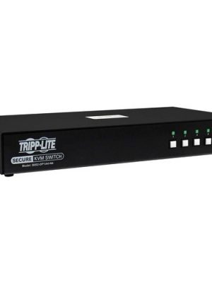 SECURE KVM SWITCH 4PORT SINGLE HEAD DISPLAYPORT 4K NIAP PP4.0