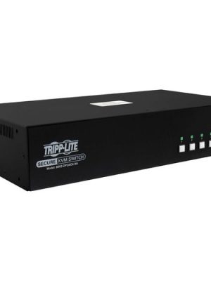 Eaton Tripp Lite Series SECURE KVM SWITCH 4-PORT DUAL HEAD DISPLAYPORT TO DP 4K NIAP 4.0 B002-DP2AC4-N4