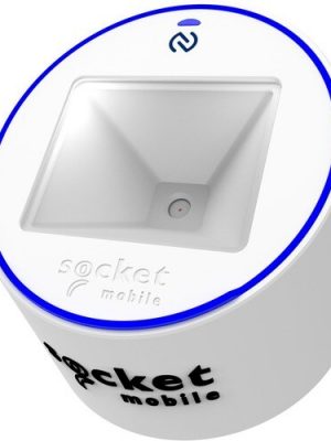 SOCKETSCAN S370 UNIV NFC AND QR CODE MOBILE WALLET READER WHT 50