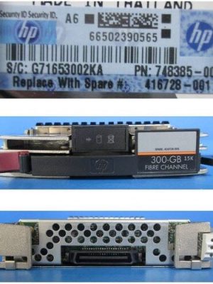HP 300GB 15K 3.5 4G FC HDD HPE NEW GENUINE SPARE 1YR WTY