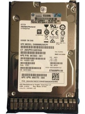 HP DRV HDD 600GB 12G 15K SFF DRV HDD 600GB 12G 15K SFF