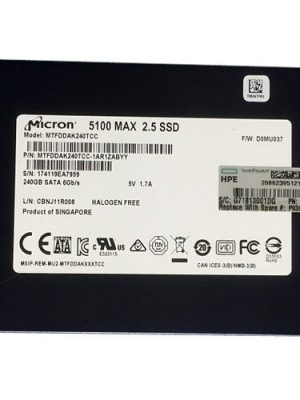 HP DRV SSD 240GB SFF SATA 5 DWPD DRV SSD 240GB SFF SATA 5 DWPD