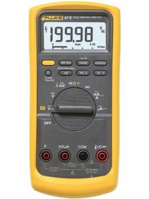 INDUSTRIAL TRUE RMS MULTIMETER CAL TRACEABLE W DATA
