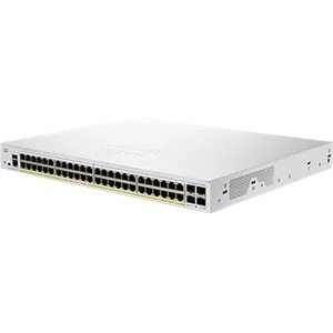 Cisco CBS250 SMART 48-PORT GE POE 4X10G SFP+ REMANUFACTURED CBS250-48P-4XNA-RF
