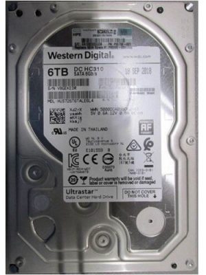 HP 6TB DRV HDD 7.2K LFF SATA 512E