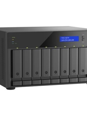 QNAP ULTRA-HIGH SPEED 8 BY NAS I COR I5-12400 6C/12T UP TO 4.6GHZ