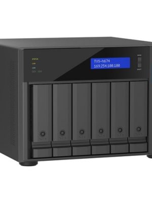 QNAP ULTRAHIGH SPEED 6 BAY NAS ICORE I5-12400 6C/12T UP TO 4.6GHZ