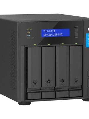 QNAP ULTRAHIGH SPEED 4 BAY NAS INTEL P GOLD G7400 2C UP TO 3.7GHZ