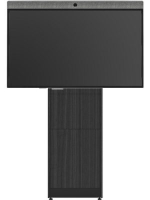 STRUT70 SINGLE MOUNT BLACK OAK FRONT BLACK TRIM