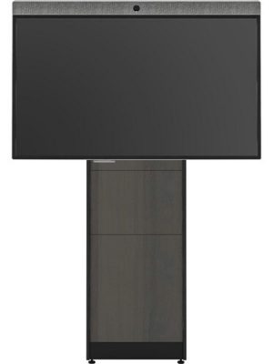 STRUT170 SINGLE MOUNT WALNUT GRAY FRONT BLACK TRIM