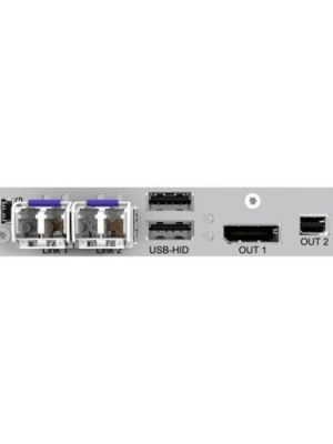 DKM DUAL HEAD DP 1.1 AND USB HID REDUNDANT RX CARD - 2 FIBER