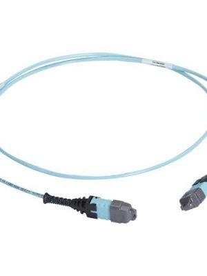 30M MTP OM3 FIBER OPTIC TRUNK CABLE PLENUM 24-STRAND STRAIGHT PIN