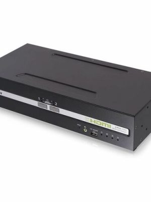 2PORT DUAL VIEW HDMI SECURE KVM SWITCH PP40 TAA COMPLIANT
