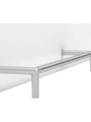 ADA RAIL SYSTEM ONE 72IN 6 FRONT RAIL SATIN STAINLESS