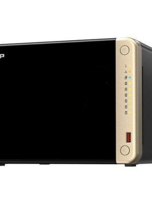 QNAP TS-664 6BAY HI-PERFORMANCE DESKTOP NAS INTEL 4C/4T PROCESSOR