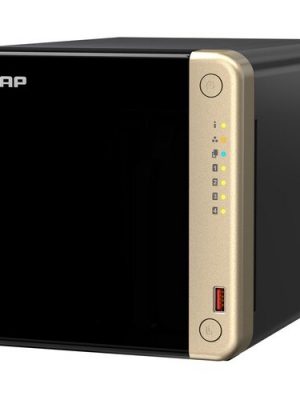 QNAP TS-464 4BAY HI-PERFORMANCE DESKTOP NAS INTEL 4C/4T PROCESSOR