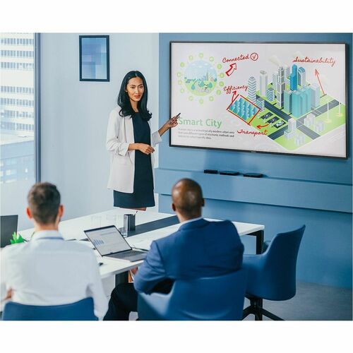 SHARP 65IN LCDTV INTERACTIVE DISPLAY 20 PT TOUCH RS-232C LAN COMMAND 4W-B65FT5U - Image 3